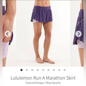 Lululemon Skirt: Run a Marathon Size 8 NWT